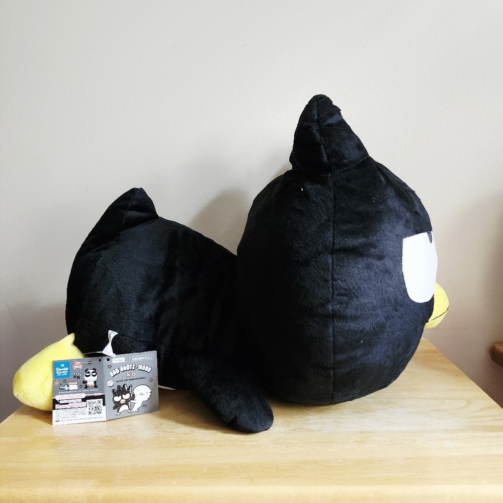 Large Sleepy Bad Badtz Maru Plush - Sanrio - Hello Kitty - Japan